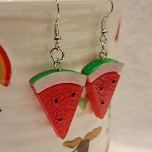 🙃6/$10 Watermelon Earrings